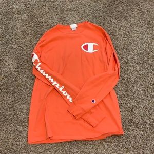 NWOT Coral champion long sleeve t shirt